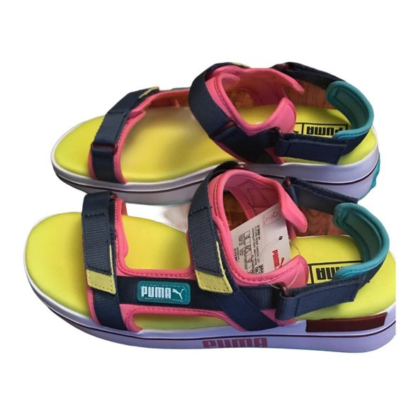 Puma Future Rider Sandal Game BG Bubble Gum Sz 11